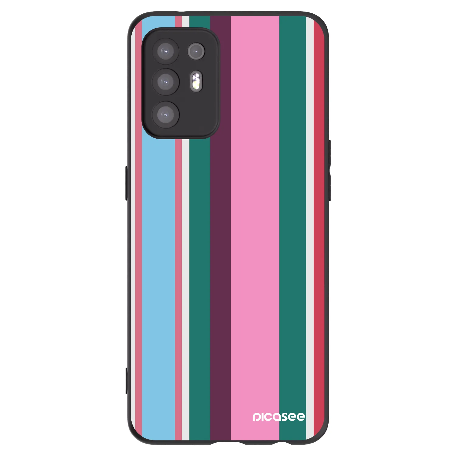 Picasee OPPO A94 5G Hülle - Schwarzes Silikon - Cabana club