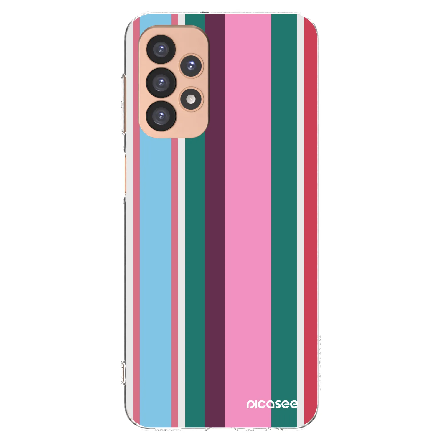 Picasee Samsung Galaxy A23 A236B 5G Hülle - Transparentes Silikon - Cabana club
