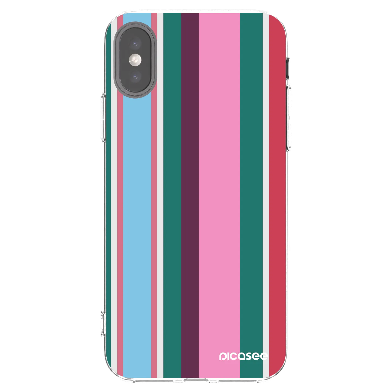 Picasee Apple iPhone X/XS Hülle - Transparentes Silikon - Cabana club
