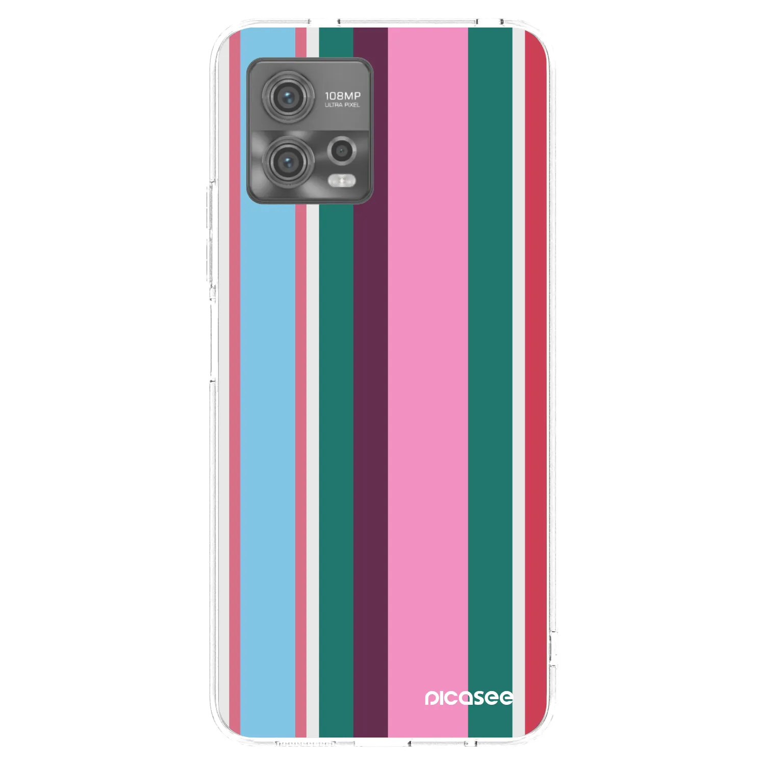 Picasee Motorola Moto G72 Hülle - Transparentes Silikon - Cabana club