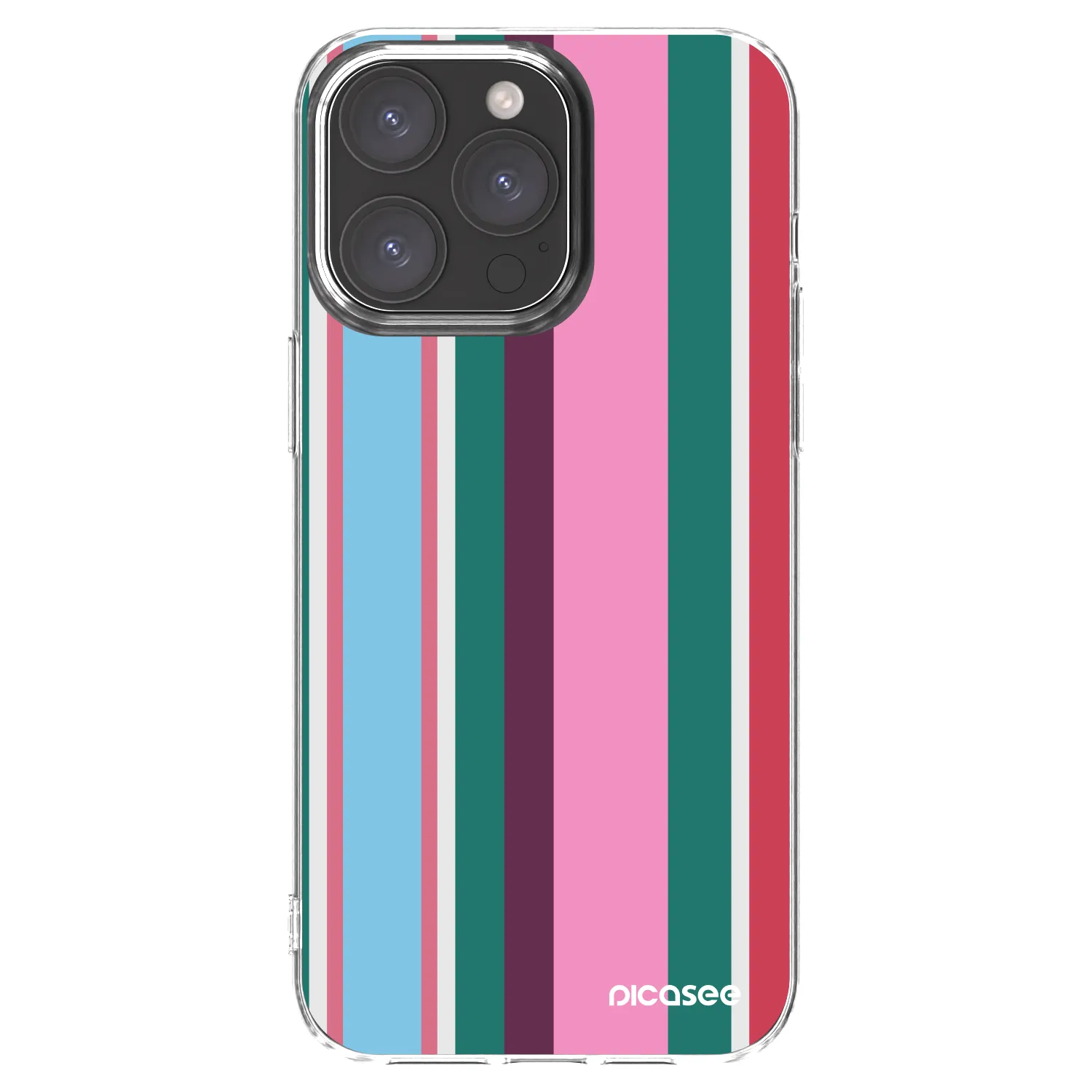 Picasee Apple iPhone 15 Pro Max Hülle - Transparentes Silikon - Cabana club