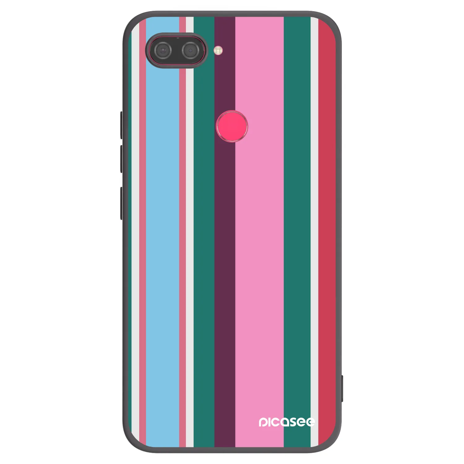 Picasee Xiaomi Mi 8 Lite Hülle - Schwarzes Silikon - Cabana club
