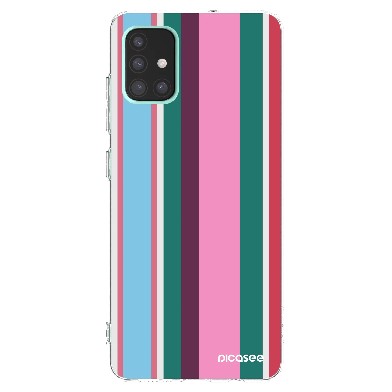 Picasee Samsung Galaxy A51 A515F Hülle - Transparentes Silikon - Cabana club