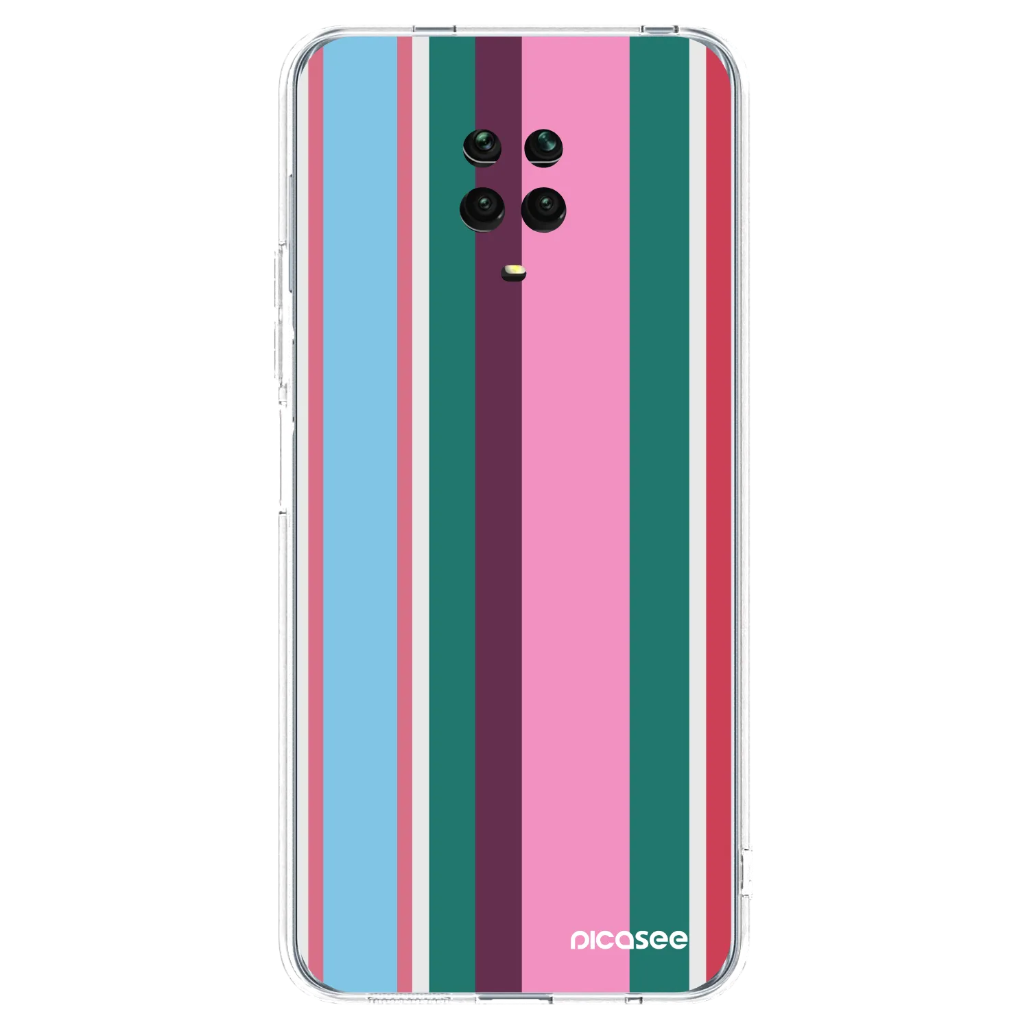 Picasee Xiaomi Redmi Note 9S Hülle - Transparentes Silikon - Cabana club