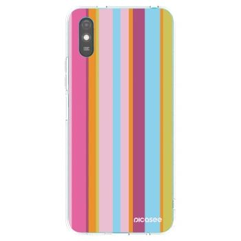 Picasee Xiaomi Redmi 9A Hülle - Transparentes Silikon - Golden hour