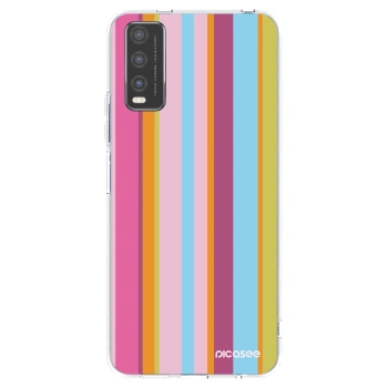 Picasee Vivo Y20s Hülle - Transparentes Silikon - Golden hour