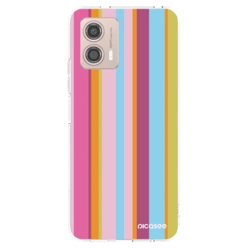Picasee Motorola Moto G53 5G Hülle - Transparentes Silikon - Golden hour