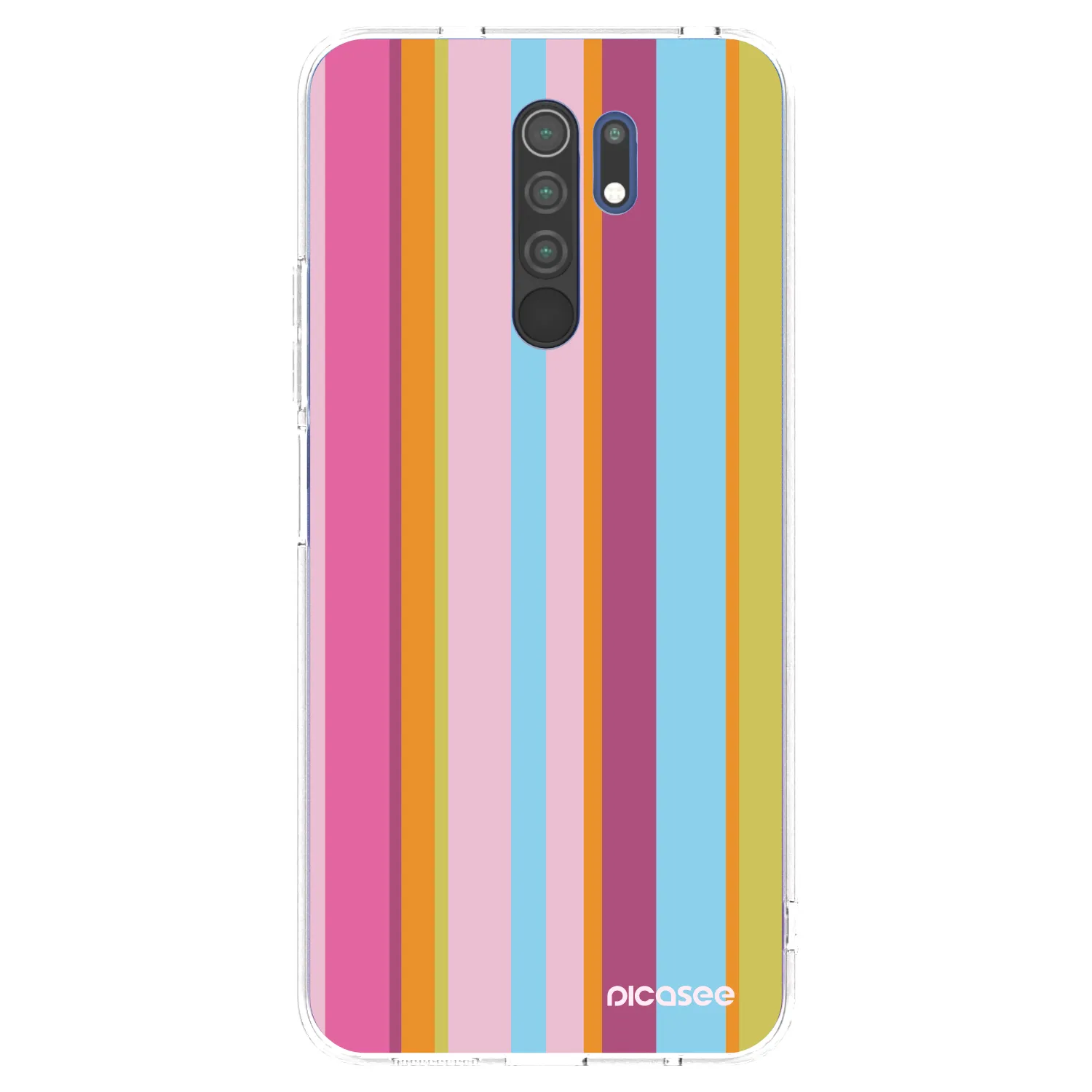 Picasee Xiaomi Redmi 9 Hülle - Transparentes Silikon - Golden hour