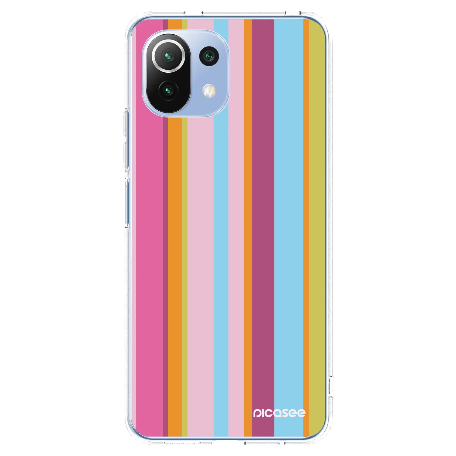 Picasee Xiaomi 11 Lite 5G NE Hülle - Transparentes Silikon - Golden hour