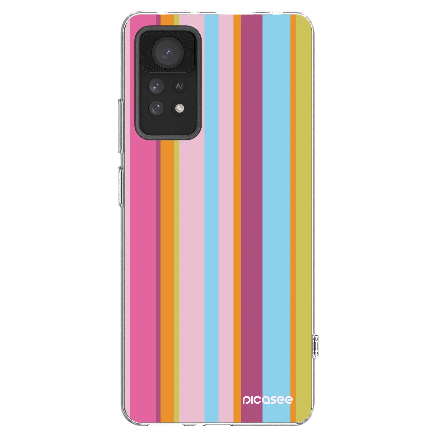 Picasee Xiaomi Redmi Note 11 Pro 5G Hülle - Transparentes Silikon - Golden hour