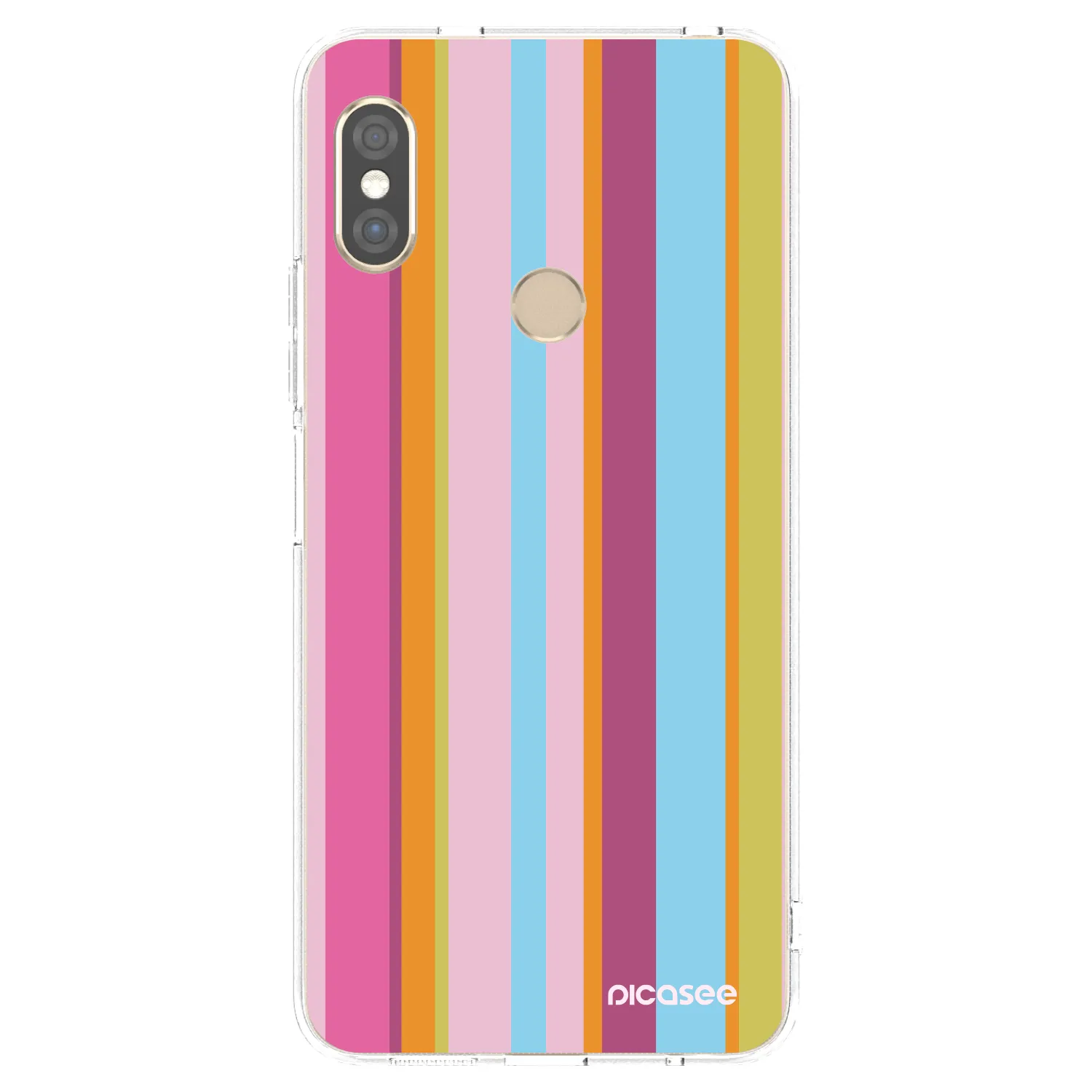 Picasee Xiaomi Redmi Note 5 Global Hülle - Transparentes Silikon - Golden hour