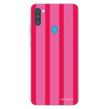 Picasee Samsung Galaxy M11 Hülle - Transparentes Silikon - Hot tropic