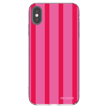 Picasee Apple iPhone XS Max Hülle - Transparentes Silikon - Hot tropic