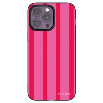 Picasee Apple iPhone 14 Pro Max Hülle - Schwarzes Silikon - Hot tropic