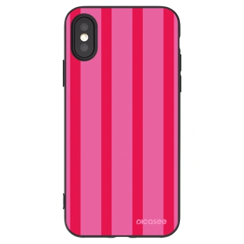 Picasee Apple iPhone X/XS Hülle - Schwarzes Silikon - Hot tropic