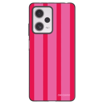 Picasee Xiaomi Redmi Note 12 Pro+ 5G Hülle - Schwarzes Silikon - Hot tropic