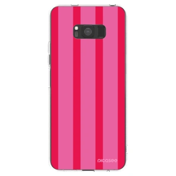 Picasee Samsung Galaxy S8 G950F Hülle - Transparentes Silikon - Hot tropic