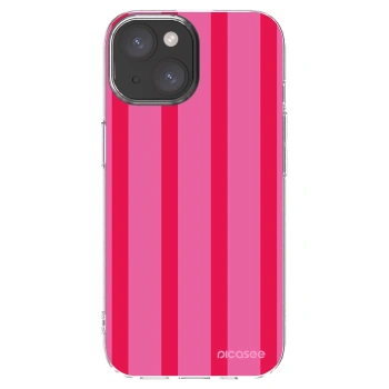 Picasee Apple iPhone 15 Hülle - Transparentes Silikon - Hot tropic