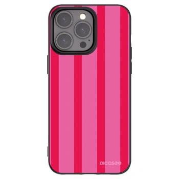 Picasee Apple iPhone 15 Pro Max Hülle - Schwarzes Silikon - Hot tropic