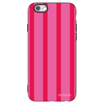 Picasee Apple iPhone 6/6S Hülle - Schwarzes Silikon - Hot tropic