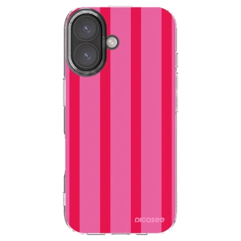 Picasee Apple iPhone 16 Hülle - Transparentes Silikon - Hot tropic