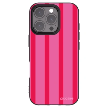 Picasee Apple iPhone 16 Pro Hülle - Schwarzes Silikon - Hot tropic
