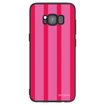 Picasee Samsung Galaxy S8 G950F Hülle - Schwarzes Silikon - Hot tropic