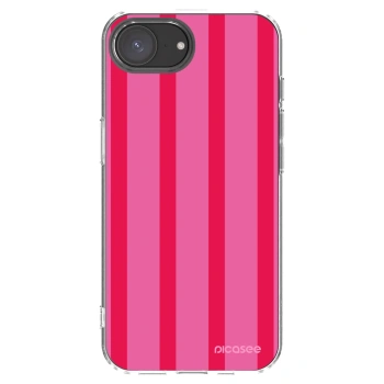 Picasee Apple iPhone 16e Hülle - Transparentes Silikon - Hot tropic