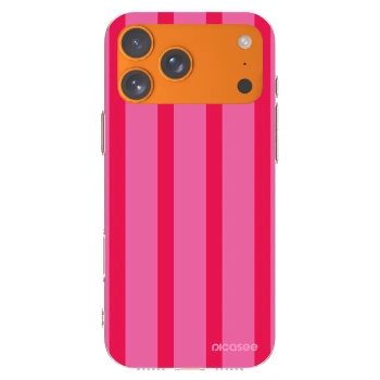 Picasee Apple iPhone 17 Pro Max Hülle - Transparentes Silikon - Hot tropic