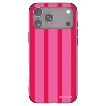 Picasee Apple iPhone 17 Pro Max Hülle - Schwarzes Silikon - Hot tropic