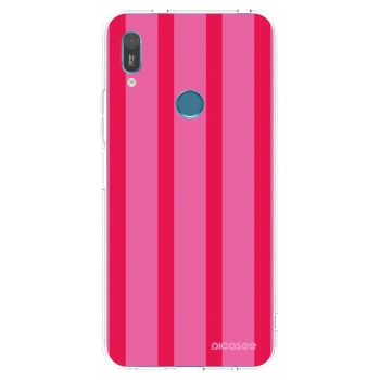 Picasee Huawei Y6 2019 Hülle - Transparentes Silikon - Hot tropic