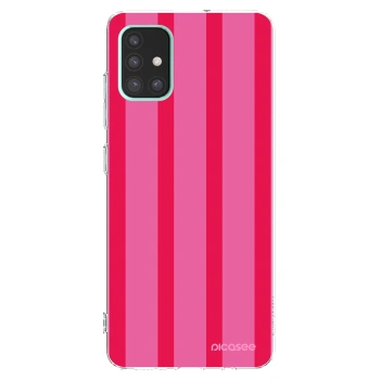 Picasee Samsung Galaxy A51 A515F Hülle - Transparentes Silikon - Hot tropic