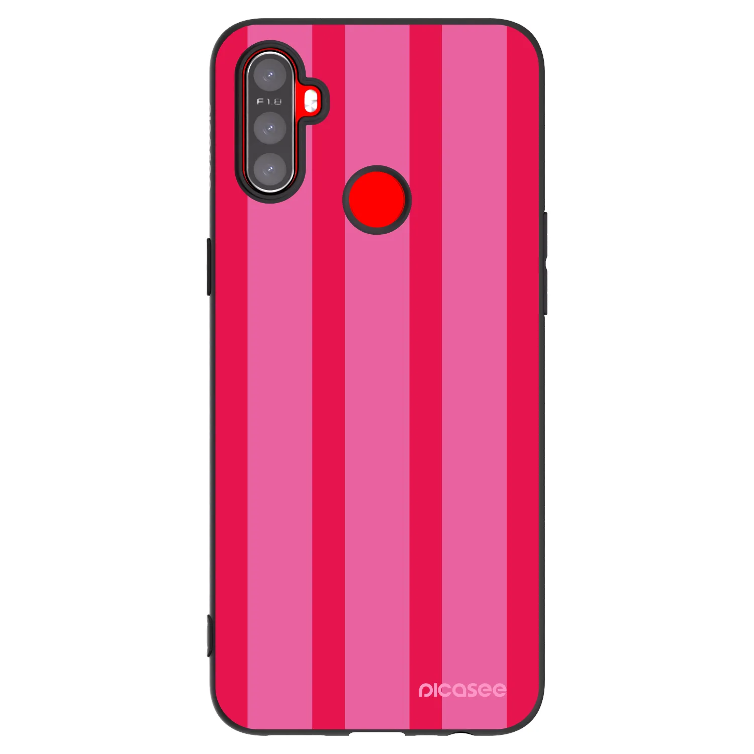 Picasee Realme C3 Hülle - Schwarzes Silikon - Hot tropic