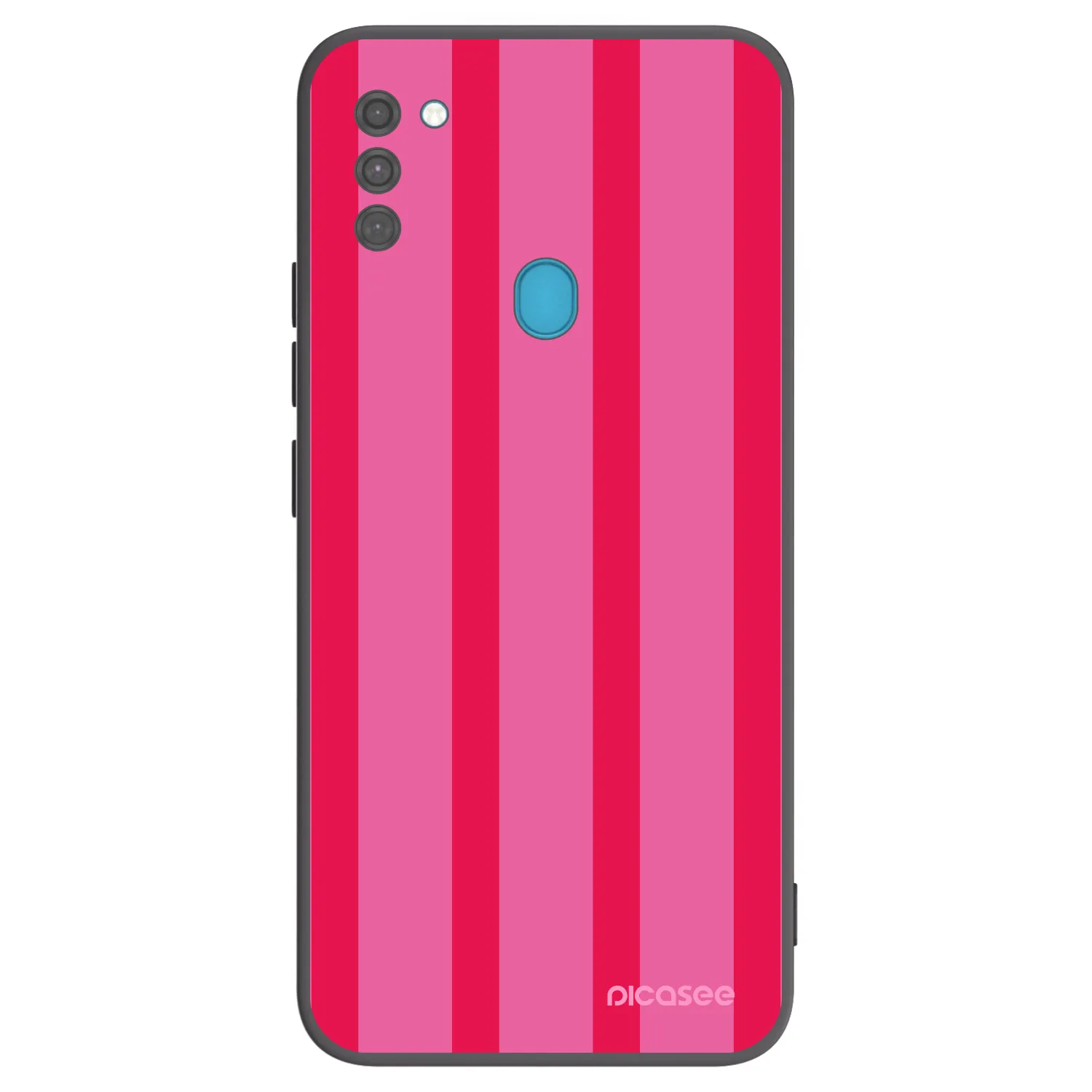 Picasee Samsung Galaxy M11 Hülle - Schwarzes Silikon - Hot tropic
