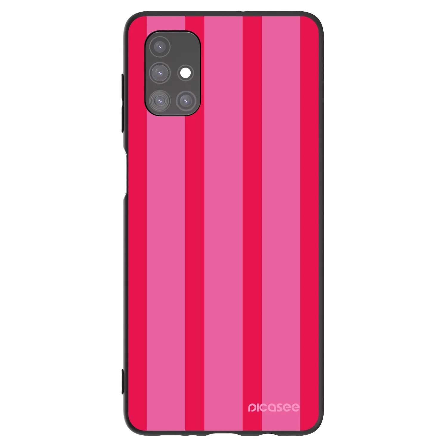 Picasee Samsung Galaxy M51 M515F Hülle - Schwarzes Silikon - Hot tropic
