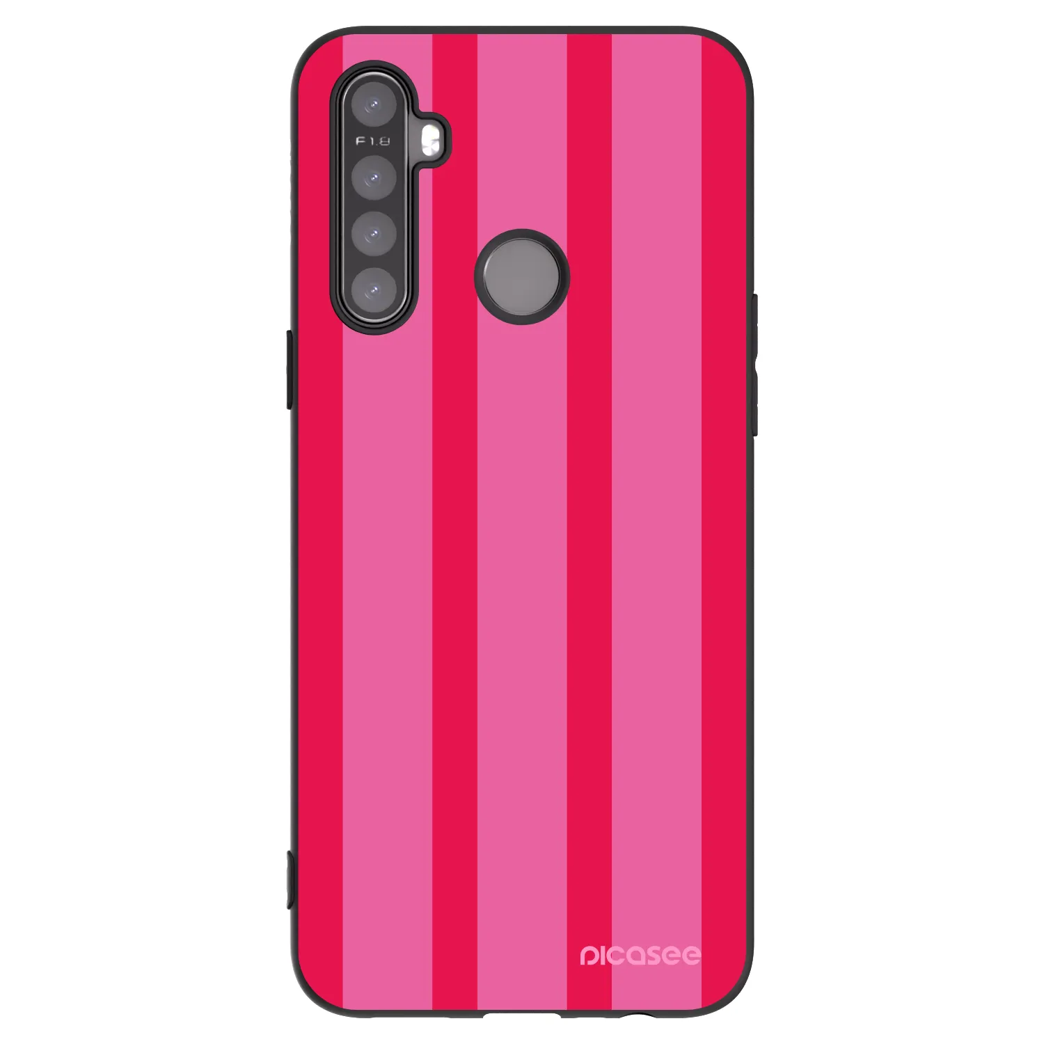 Picasee Realme 5 Hülle - Schwarzes Silikon - Hot tropic