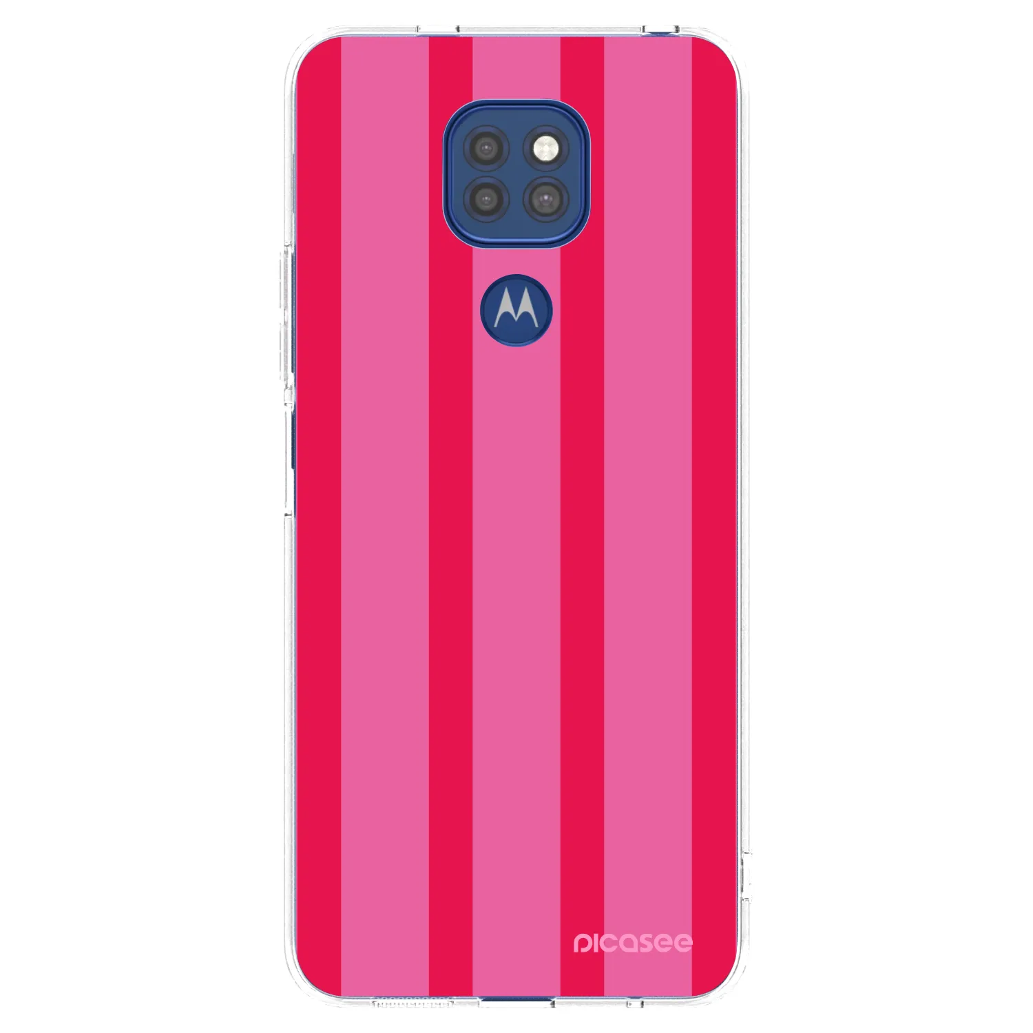 Picasee Motorola Moto G9 Play Hülle - Transparentes Silikon - Hot tropic