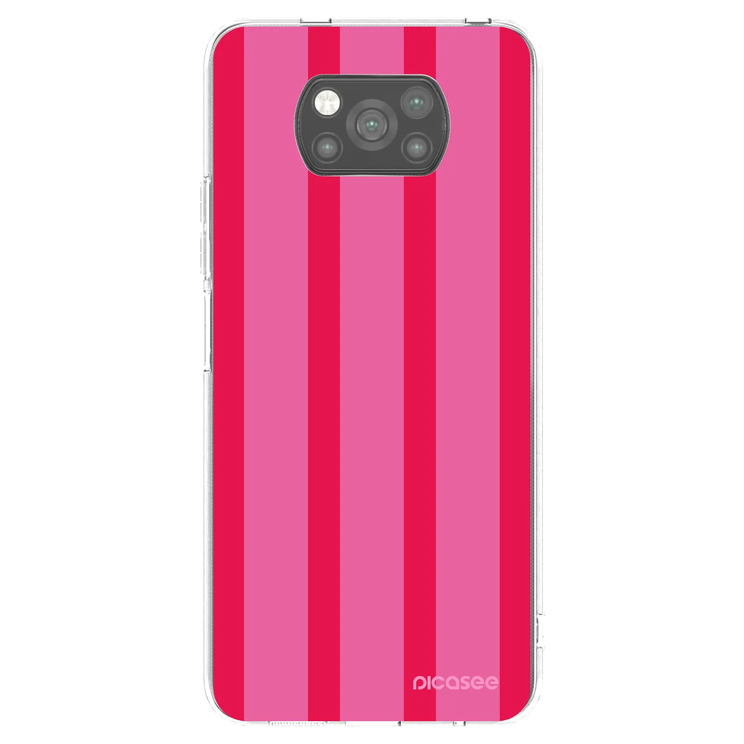Picasee Xiaomi Poco X3 Pro Hülle - Schwarzes Silikon - Hot tropic