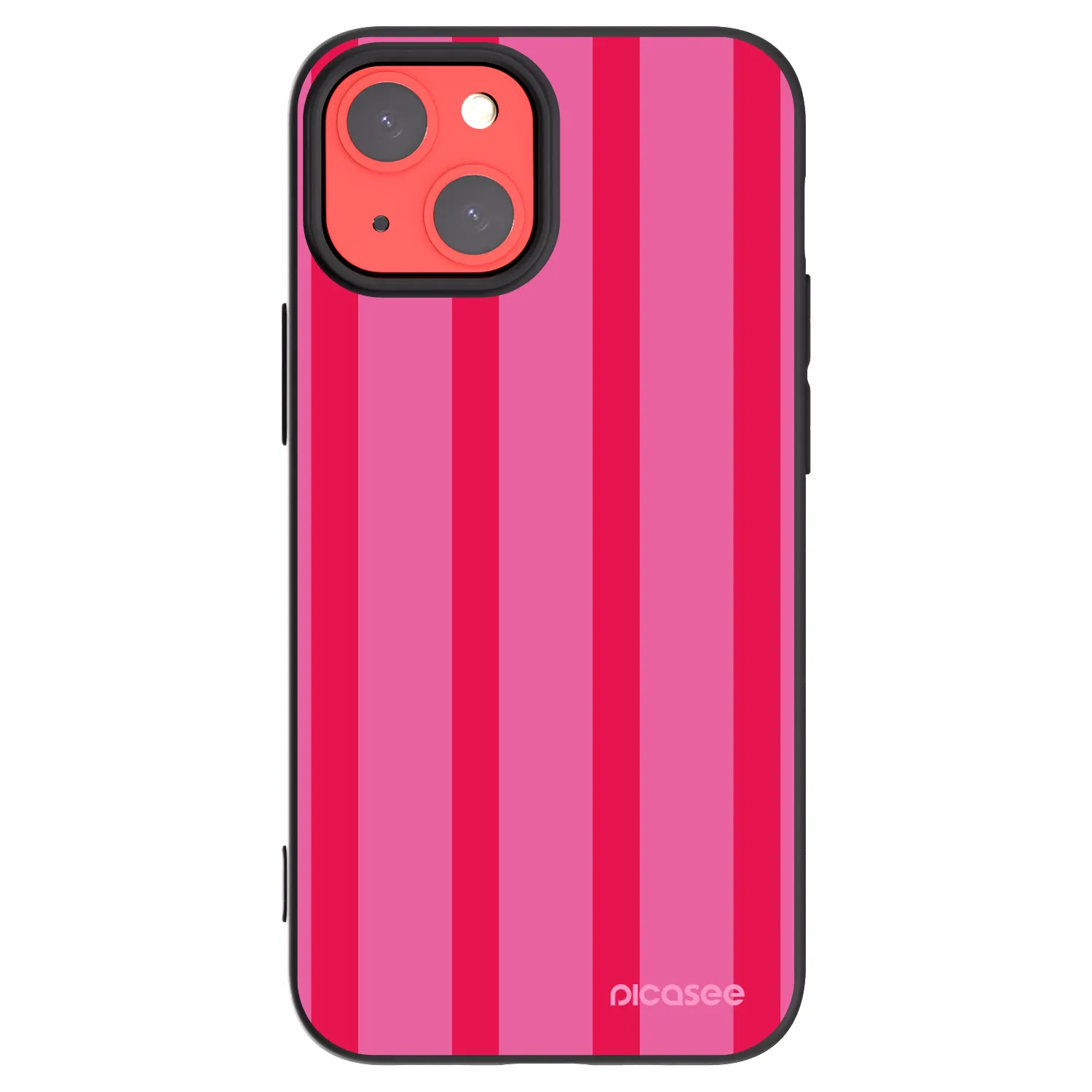 Picasee Apple iPhone 13 mini Hülle - Schwarzes Silikon - Hot tropic