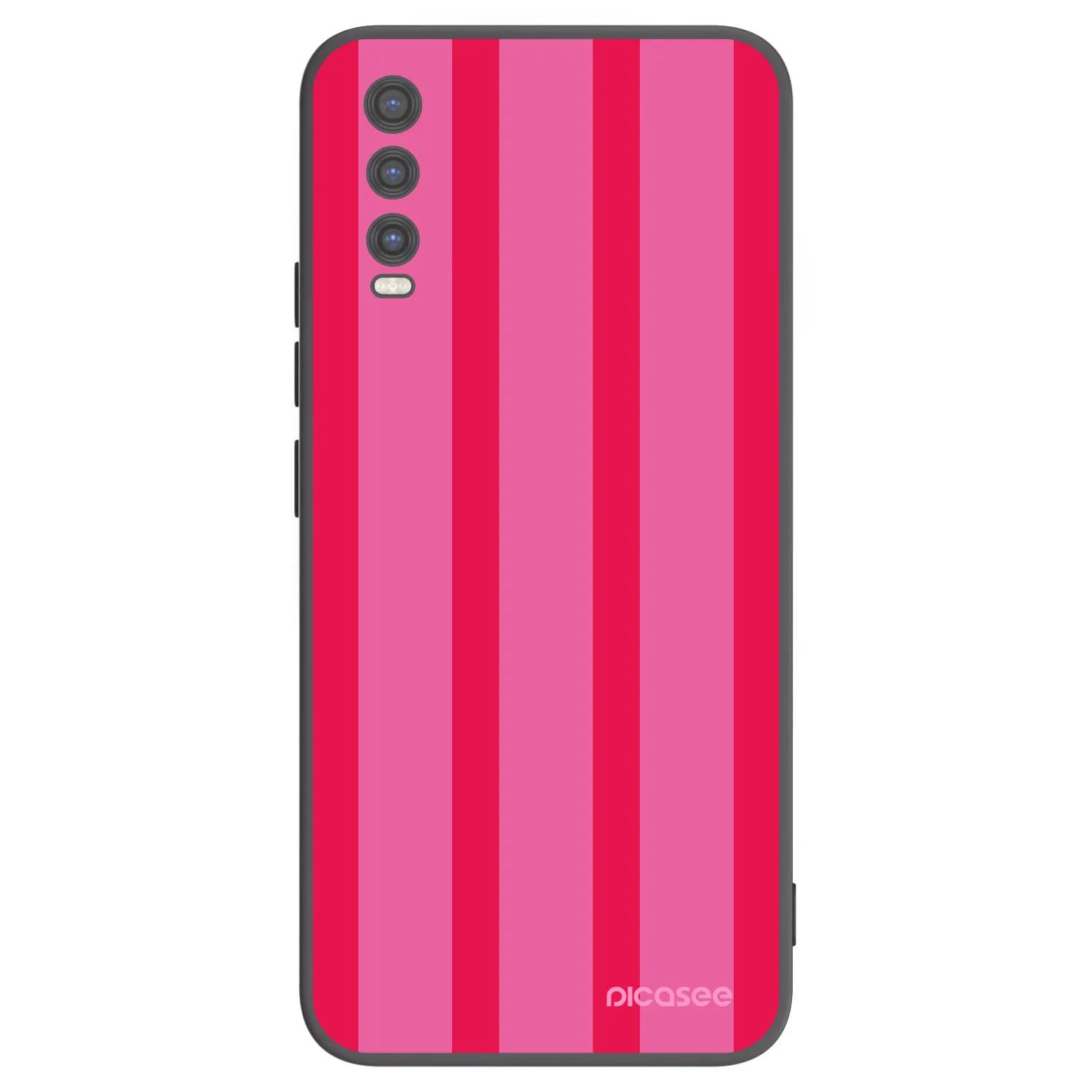 Picasee Vivo Y20s Hülle - Schwarzes Silikon - Hot tropic