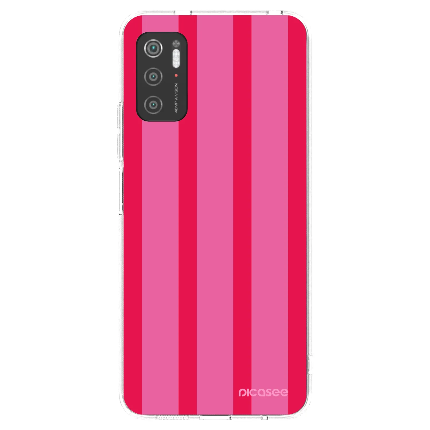 Picasee Xiaomi Poco M3 Pro 5G Hülle - Transparentes Silikon - Hot tropic