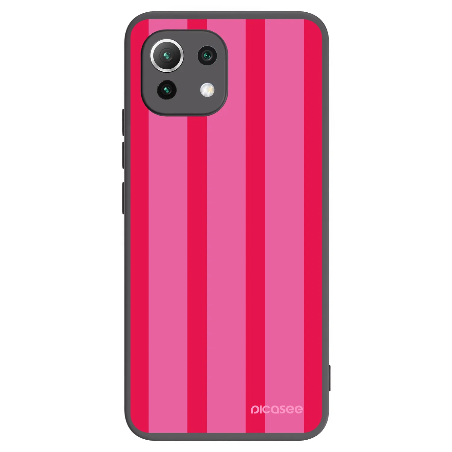 Picasee Xiaomi 11 Lite 5G NE Hülle - Schwarzes Silikon - Hot tropic