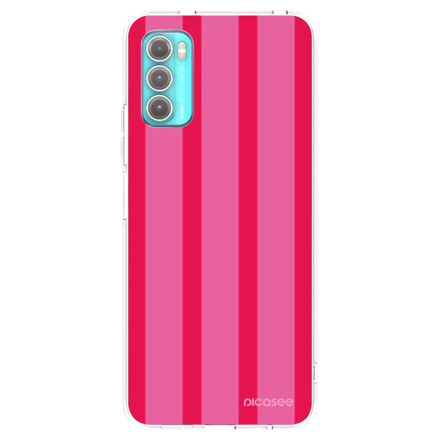 Picasee Motorola Moto G60 Hülle - Transparentes Silikon - Hot tropic