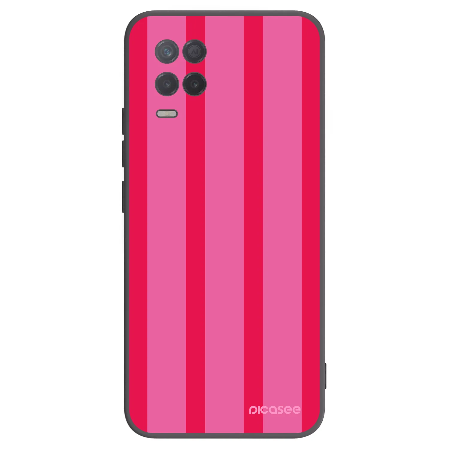 Picasee Realme 8 5G Hülle - Schwarzes Silikon - Hot tropic