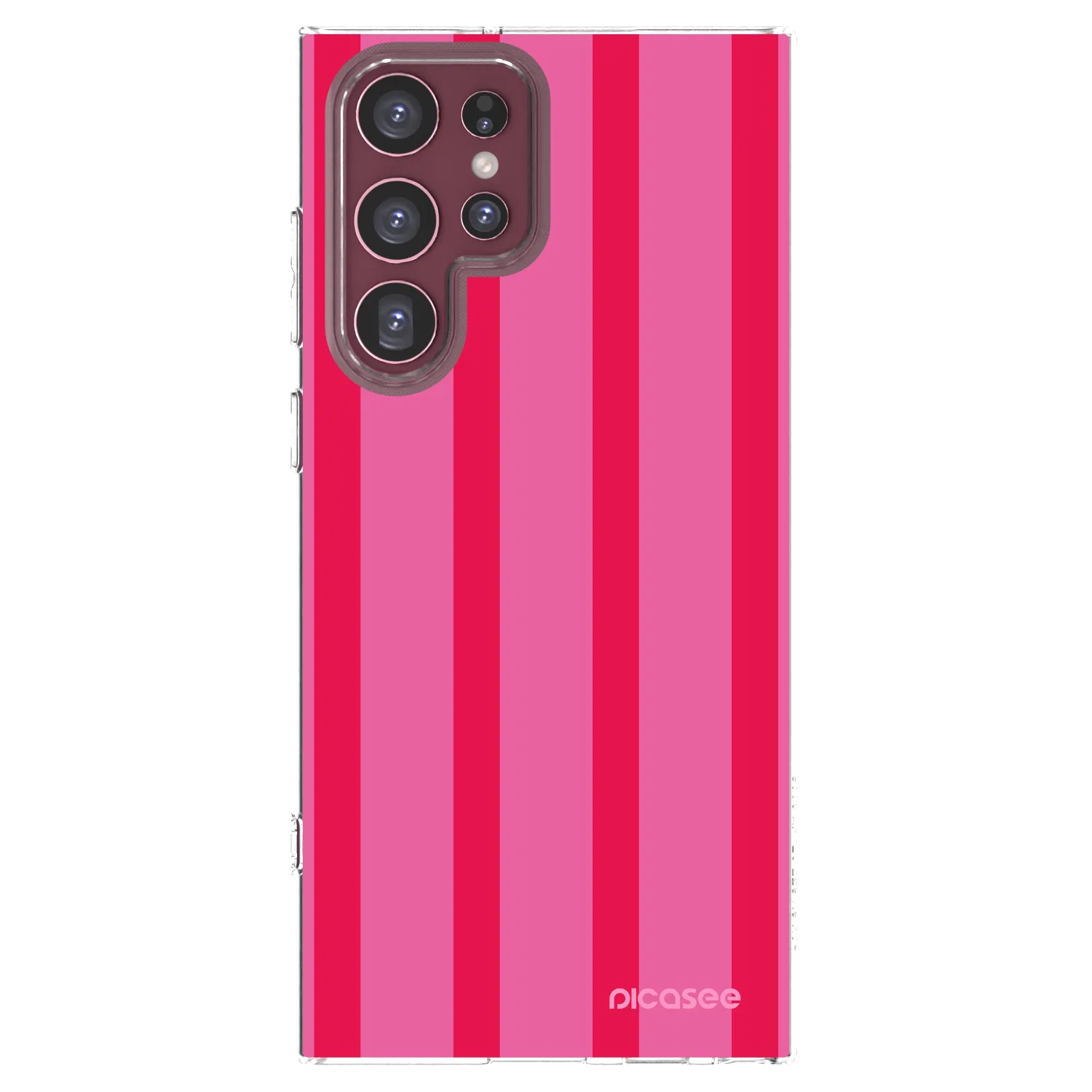 Picasee Samsung Galaxy S22 Ultra 5G Hülle - Transparentes Silikon - Hot tropic