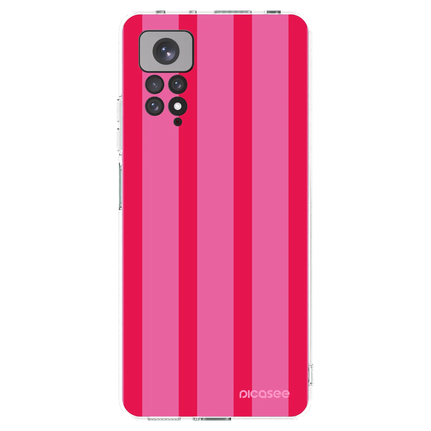 Picasee Xiaomi Redmi Note 11 Hülle - Transparentes Silikon - Hot tropic