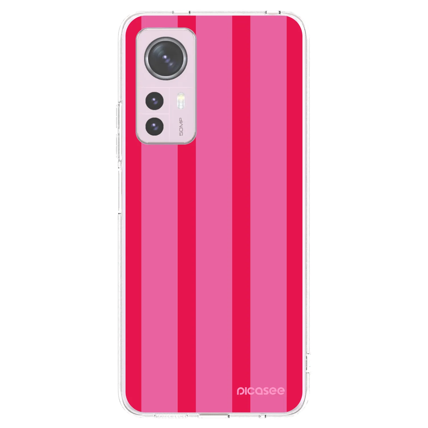 Picasee Xiaomi 12 Hülle - Transparentes Silikon - Hot tropic