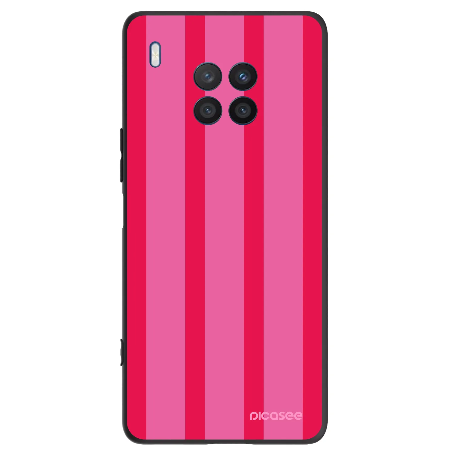 Picasee Honor 50 Lite Hülle - Schwarzes Silikon - Hot tropic