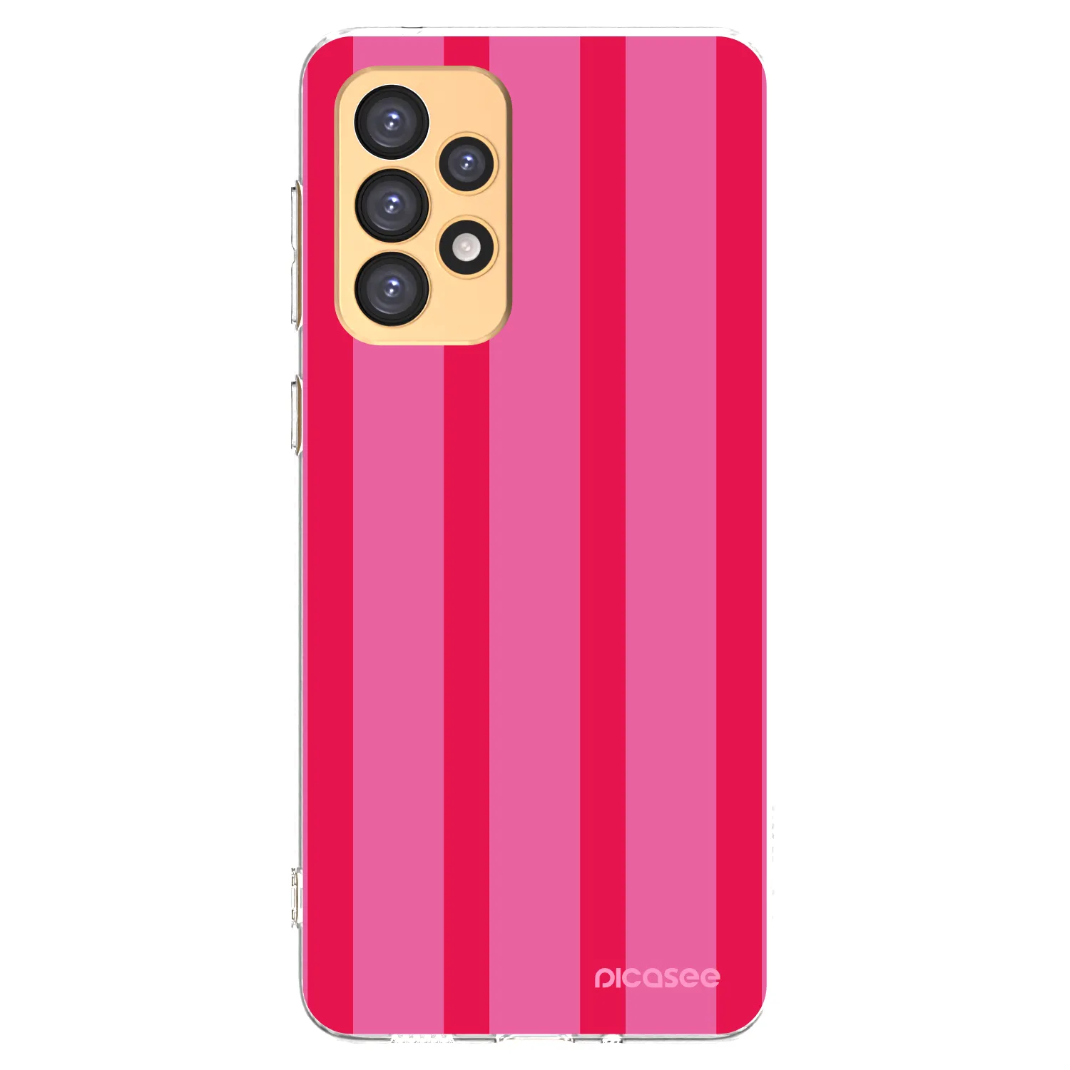 Picasee Samsung Galaxy A33 5G A336 Hülle - Transparentes Silikon - Hot tropic