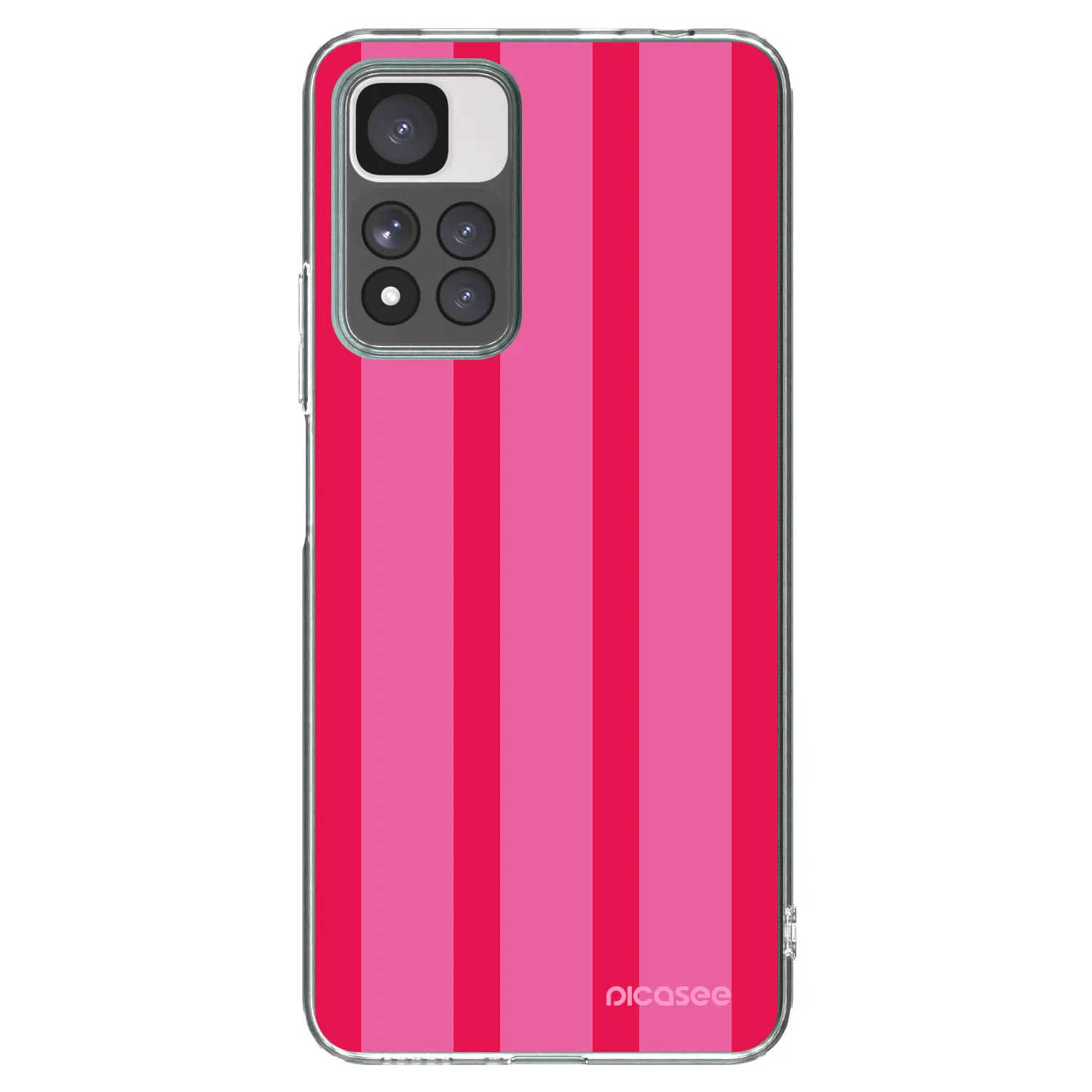 Picasee Xiaomi Redmi Note 11 Pro+ 5G Hülle - Transparentes Silikon - Hot tropic